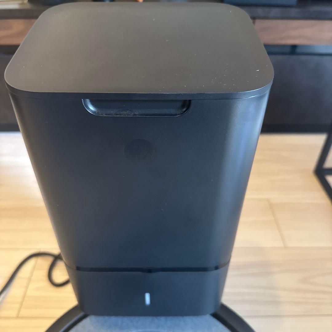 ロボット掃除機本体 ブラック 充電ドック付き