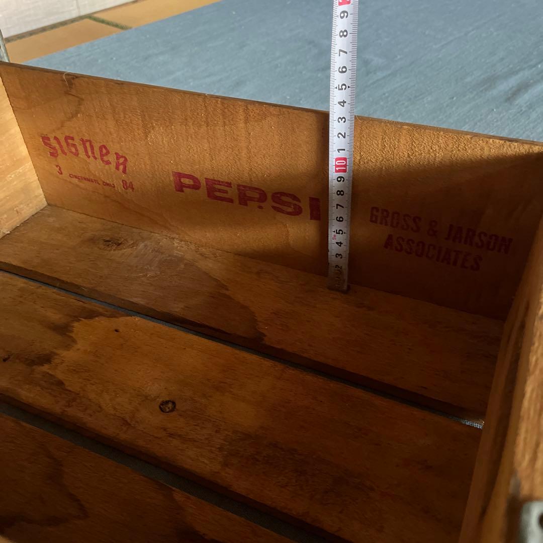 PEPSI ペプシ アンティーク　木箱