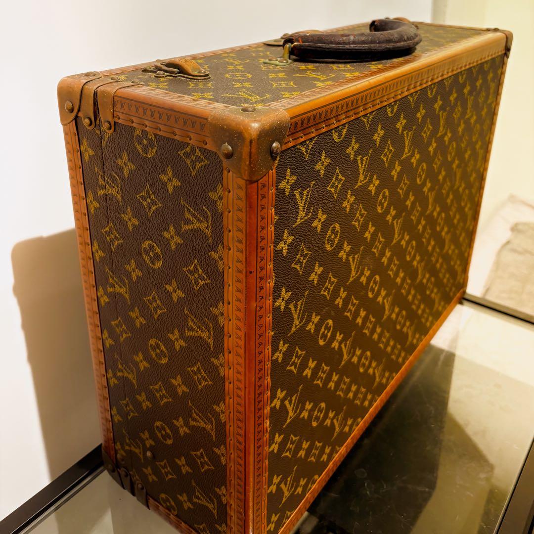 ルイ・ヴィトン モノグラム トランク 3点 ブラウン トランクタワー