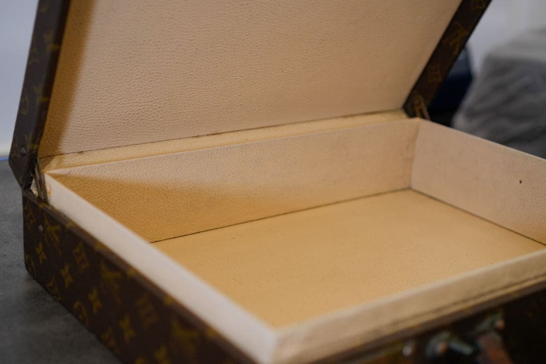 ルイ・ヴィトン モノグラム トランク 3点 ブラウン トランクタワー