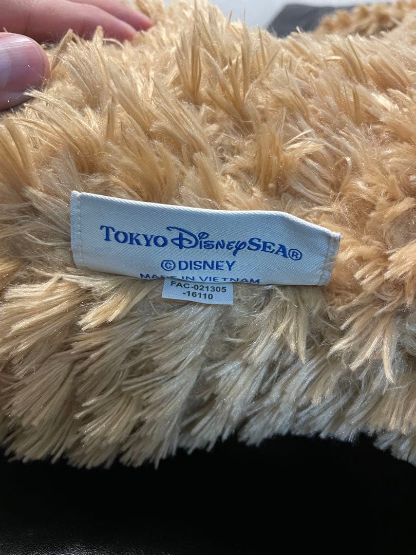 【美品】ダッフィー新Lサイズ　特大サイズ