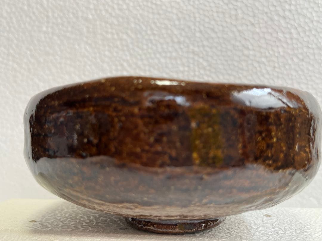 【美品】大樋焼　長阿弥　平茶碗　茶器　茶道具