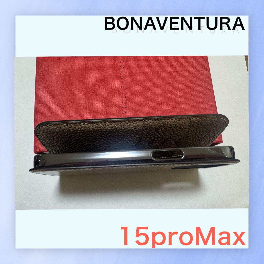 BONAVENTURA iPhone15proMax ケース 手帳型 エストープ