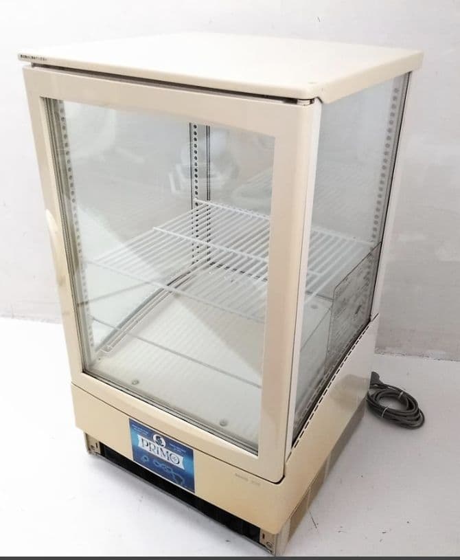 SANYO サンヨー 冷蔵庫 4面ガラス ショーケース SMR-C65F 65L