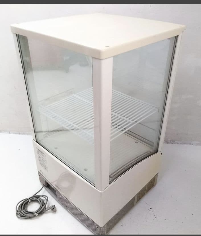 SANYO サンヨー 冷蔵庫 4面ガラス ショーケース SMR-C65F 65L
