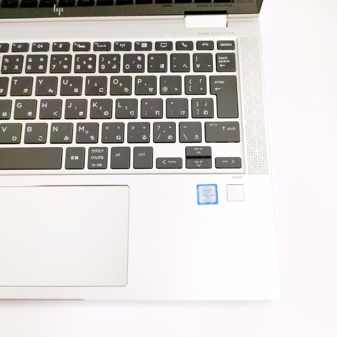 タッチパネル✨️第8世代i5/2in1/HP/SSD/カメラ付きノートパソコン