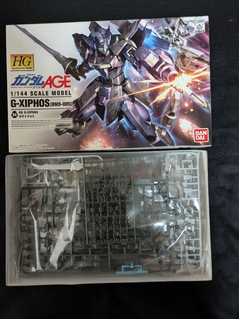 【ガンプラまとめ売り】　 ガンダムAGEシリーズ未組立品7点セット