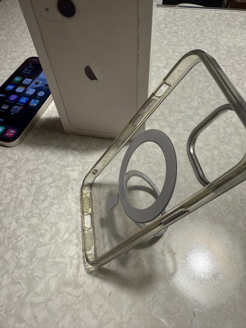 ア*ン様 iPhone13 512GB ホワイト SIMフリー ケース付き