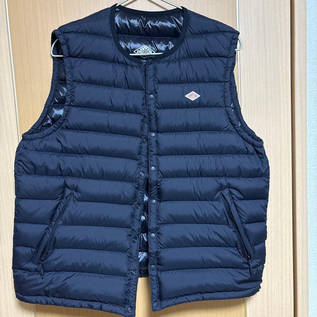 DANTON ブラック ベスト Lサイズ