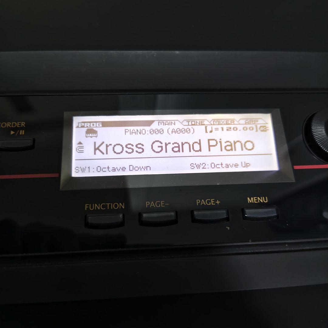 【完動品】KORG KROSS-88 シンセサイザー　キーボード　付属品フル