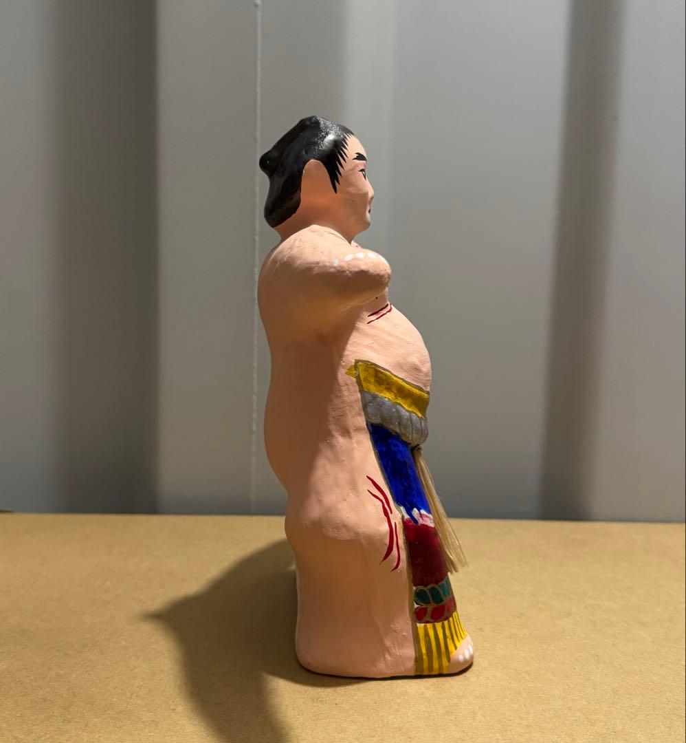 長門張子　角力　白鵬　横綱　民芸品　郷土玩具
