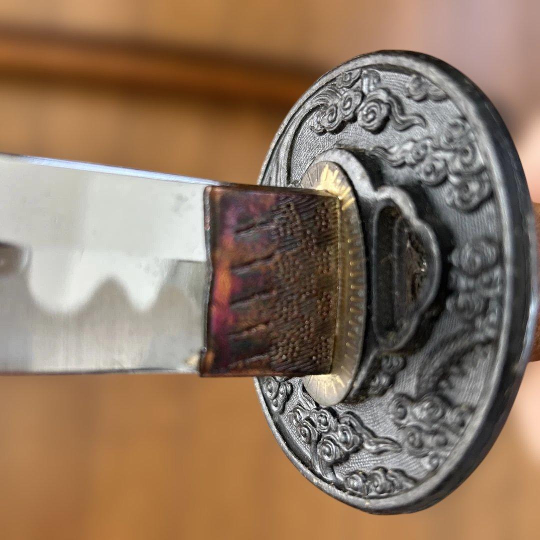 模造刀 太刀 日本刀 武具 観賞用/ 現状渡し　全長約70cm 自宅保管の中古品