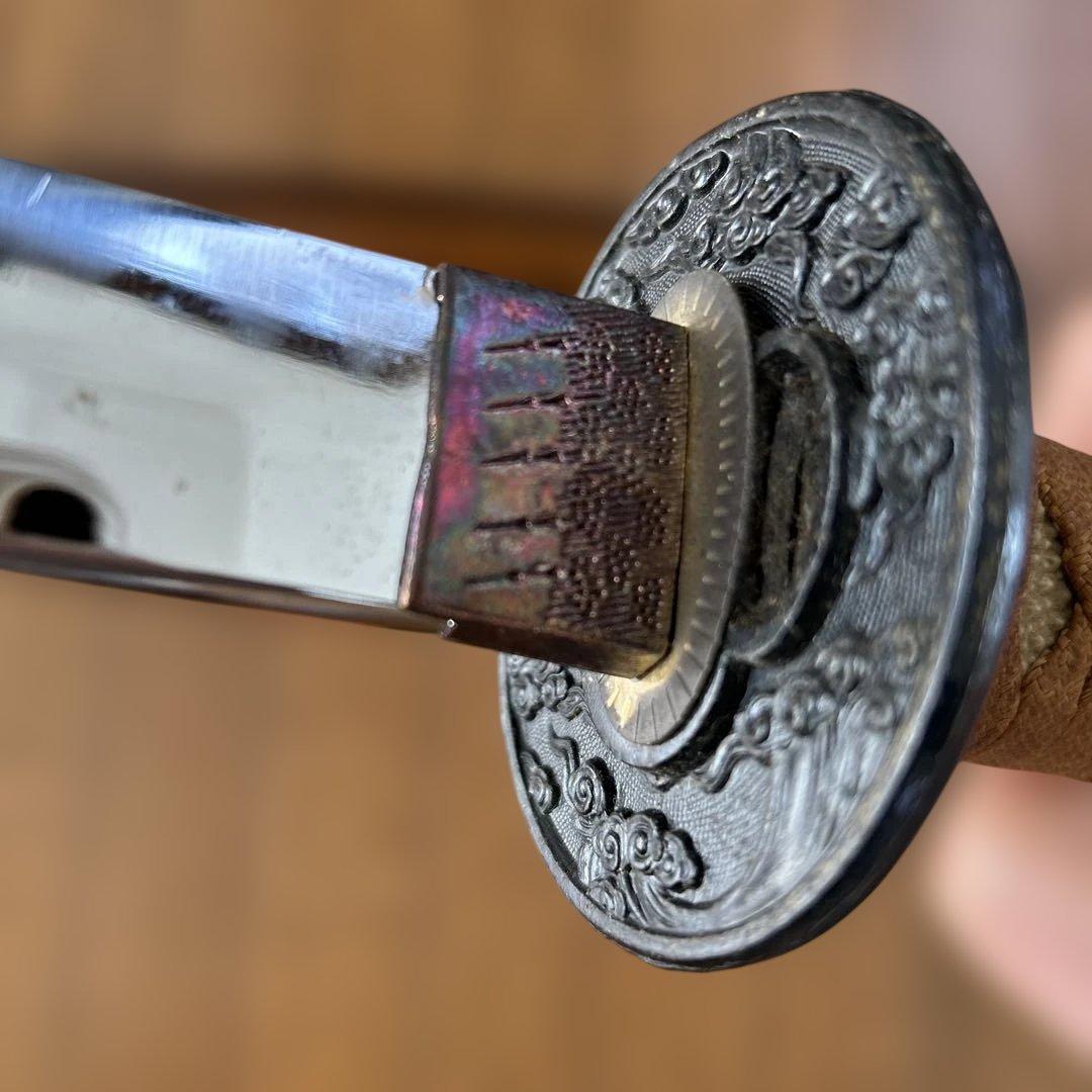 模造刀 太刀 日本刀 武具 観賞用/ 現状渡し　全長約70cm 自宅保管の中古品