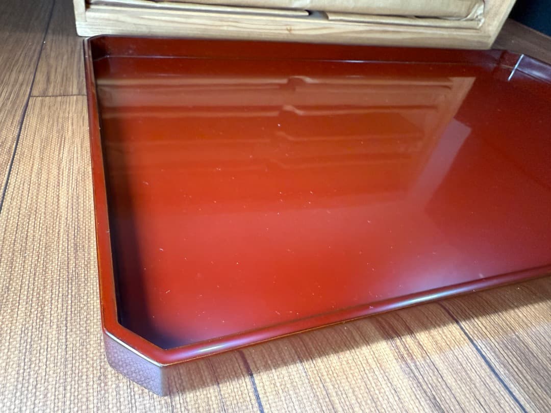 【新品】輪島塗 奥田五右衛門 うるみ脇取 盆 5枚セット