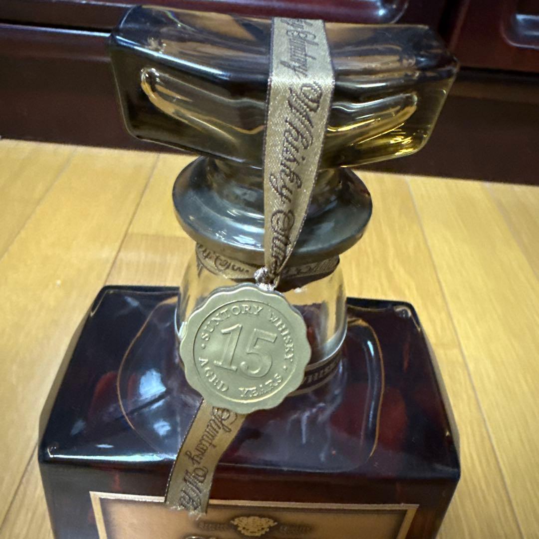 サントリー　ウイスキー　ローヤル15年　ゴールドラベル　古酒　未開封