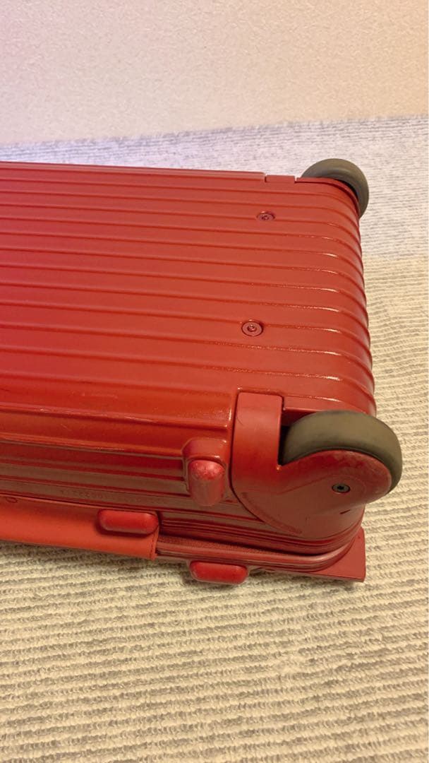 美品rimowaリモワスーツケース2輪35L機内持込可能TSAロック