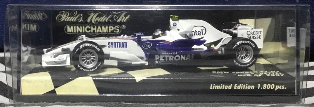 1/43 BMW ザウバー F1.07 ベッテル アメリカGP 2007 限定品