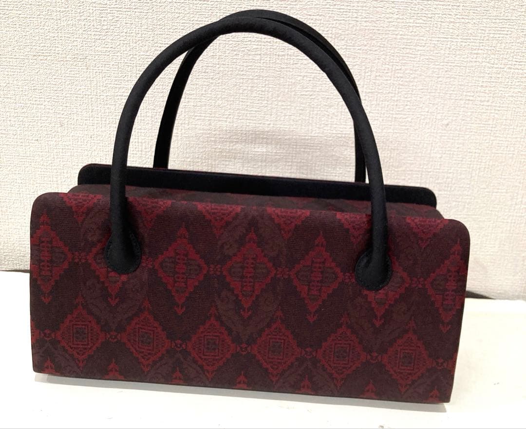 正絹経錦(たてにしき)利休和装バッグ