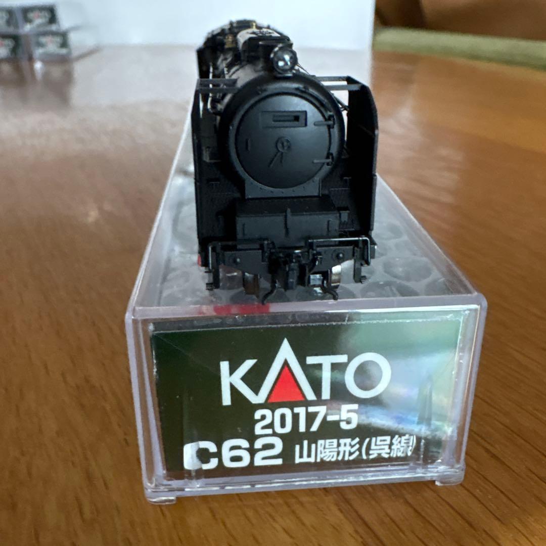【新同】KATO 2017-5 C62 山陽形呉線安芸HM付 付属品未開封 11