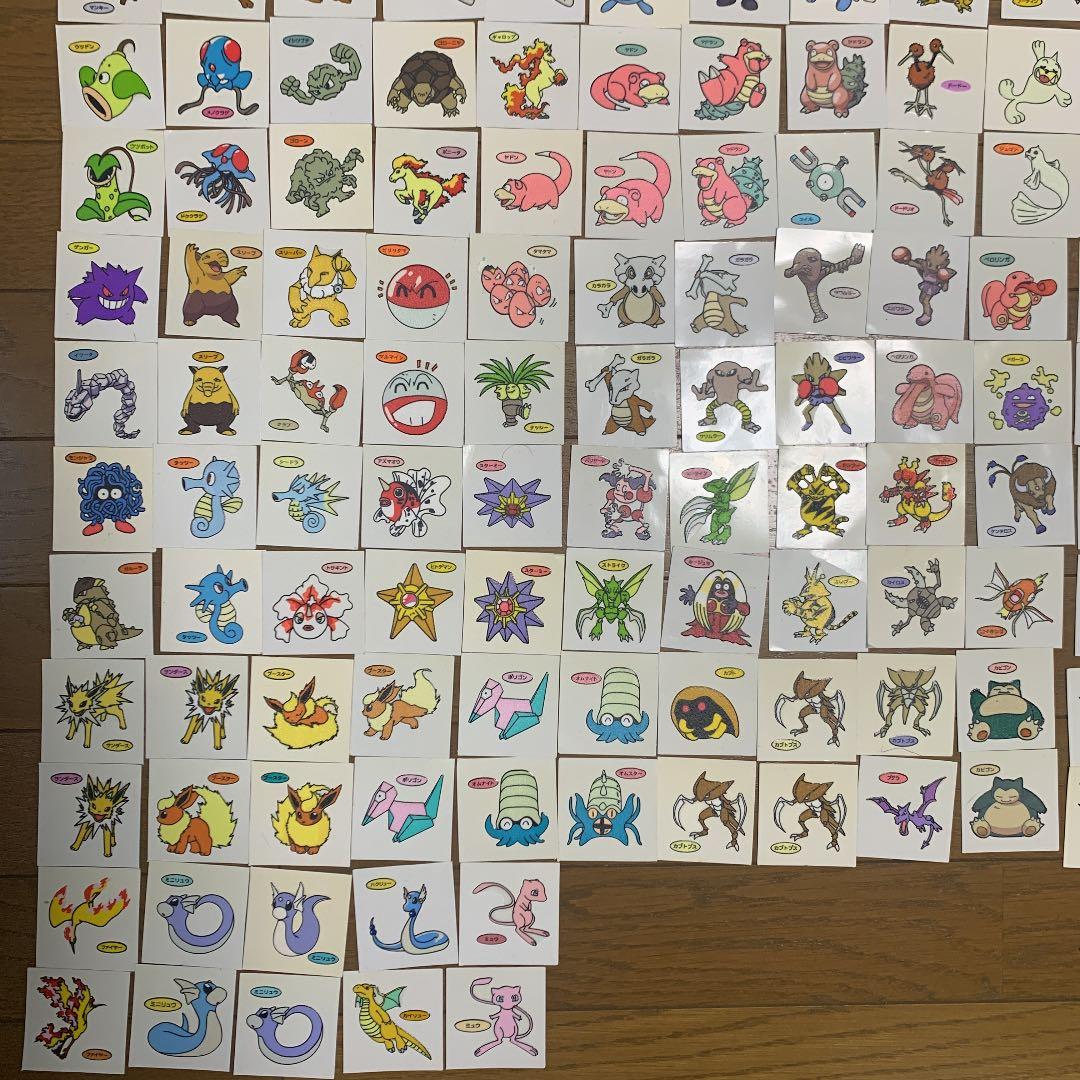 第一世代　ポケモンデコキャラシール