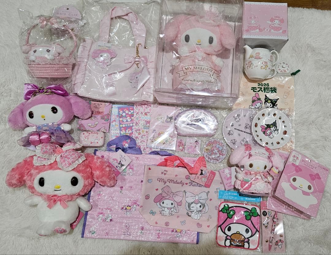 レディ マイメロディ てんしとあくま ぬいぐるみ ドール ぴたっとフレンズ