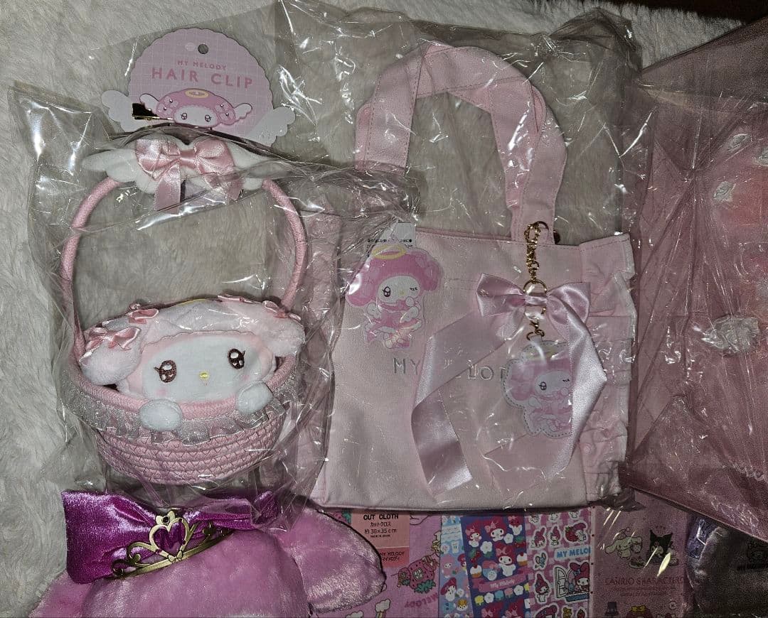 レディ マイメロディ てんしとあくま ぬいぐるみ ドール ぴたっとフレンズ