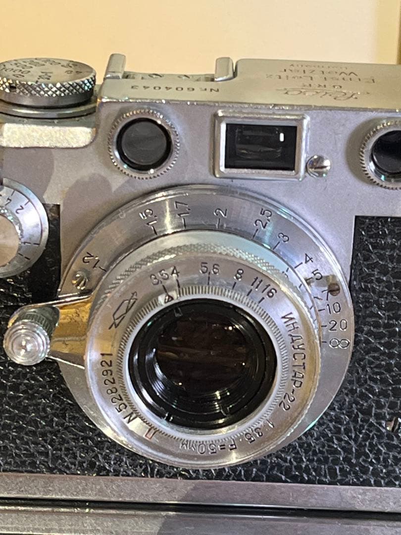 Leica Ⅲf×Industar-22｜歴史宿すバルナックライカ