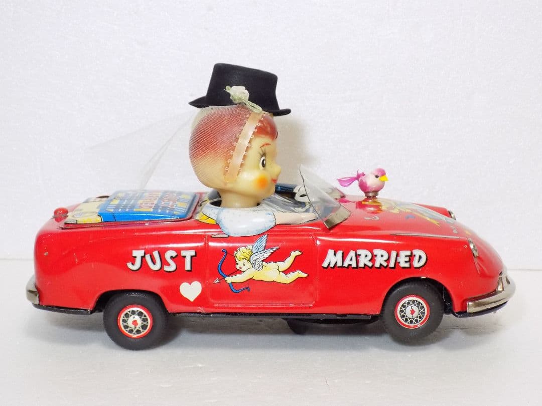 イチダ　ブリキ　【JUST MARRIED CAR 】動作品