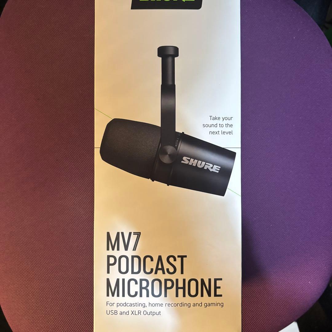 SHURE MV7 ポッドキャストマイク
