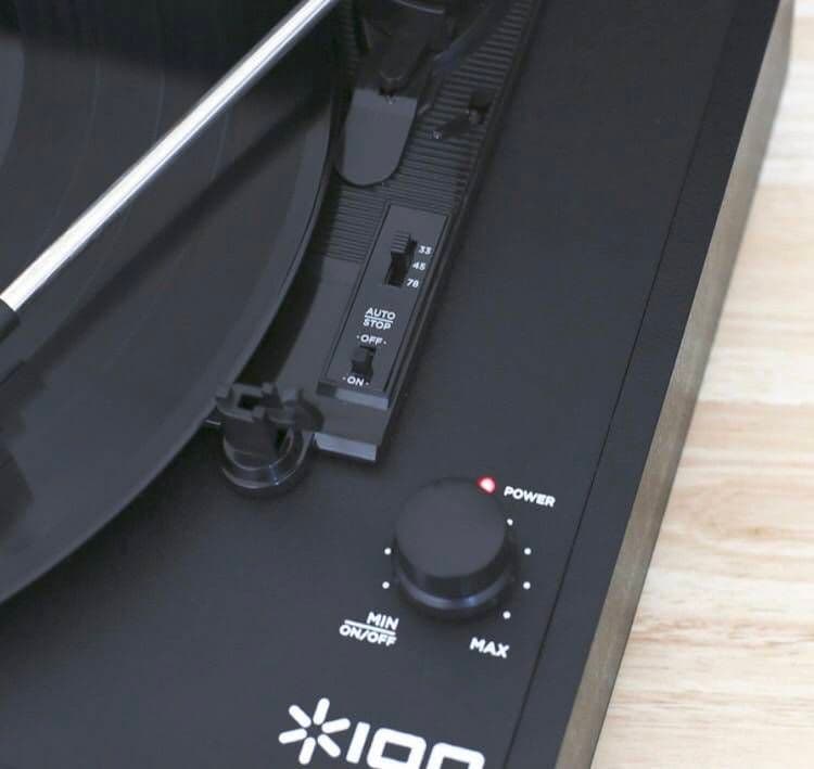 ポータブル レコード プレーヤー  スピーカー  ターンテーブル