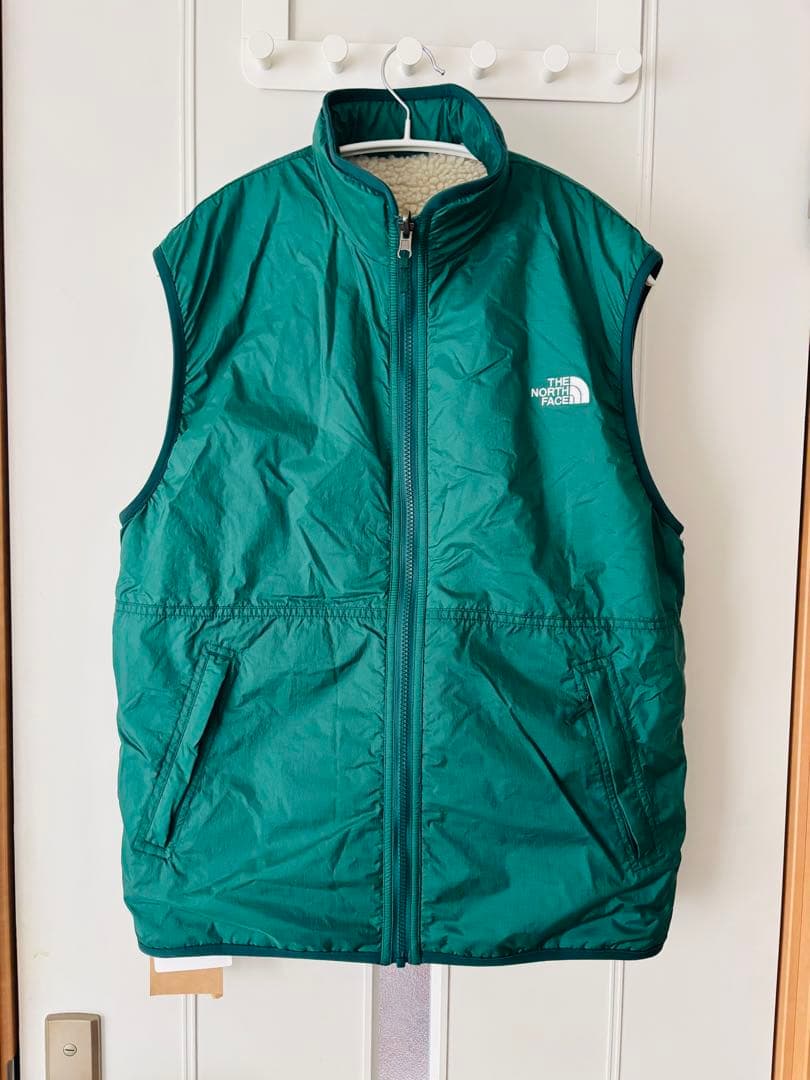 新品　ザノースフェイス リバーシブルベスト OG NP72431 グリーン　M