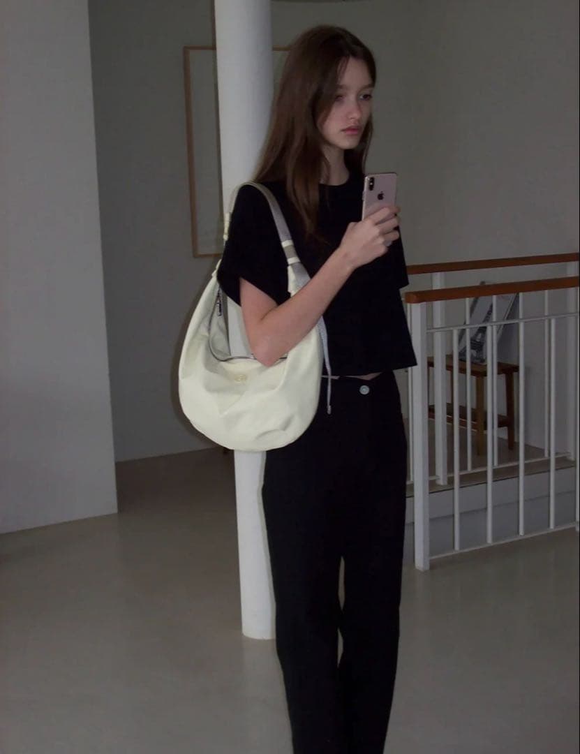 新品　minitmute ミニットミュートClowaistバッグ　butter