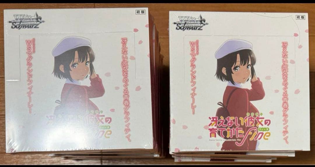 冴えない彼女の育てかた Fine ヴァイスシュヴァルツ box