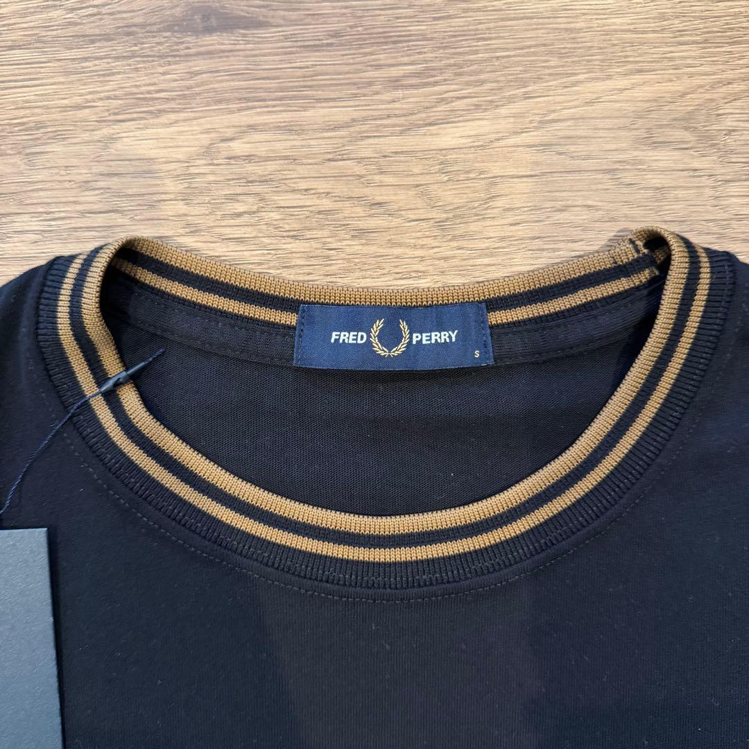 【FREDPERRY】ツインティップド ロングスリーブTシャツ S