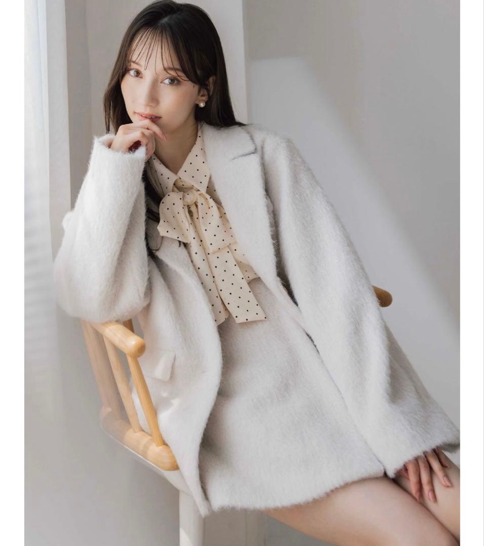 dazzlin/シャギーテーラージャケット