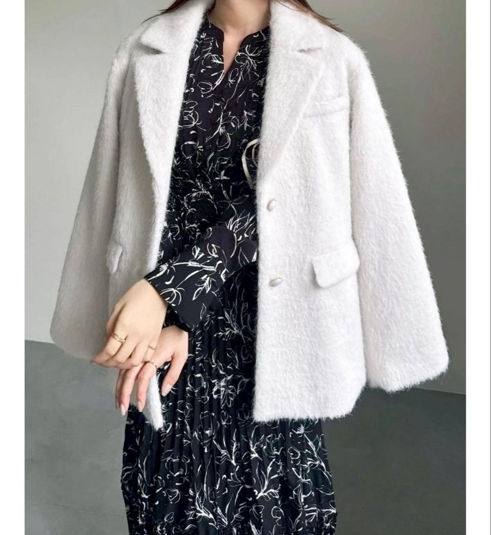 dazzlin/シャギーテーラージャケット