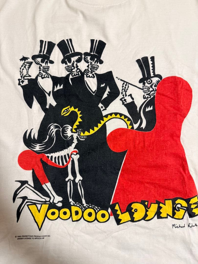 ヴィンテージThe Rolling Stones 95年ツアーＴシャツ