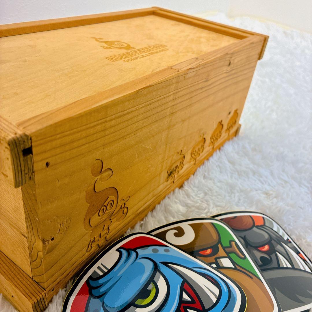 【超希少】城とドラゴン 非売品 木製ボックス ステッカー付き アプリ ゲーム