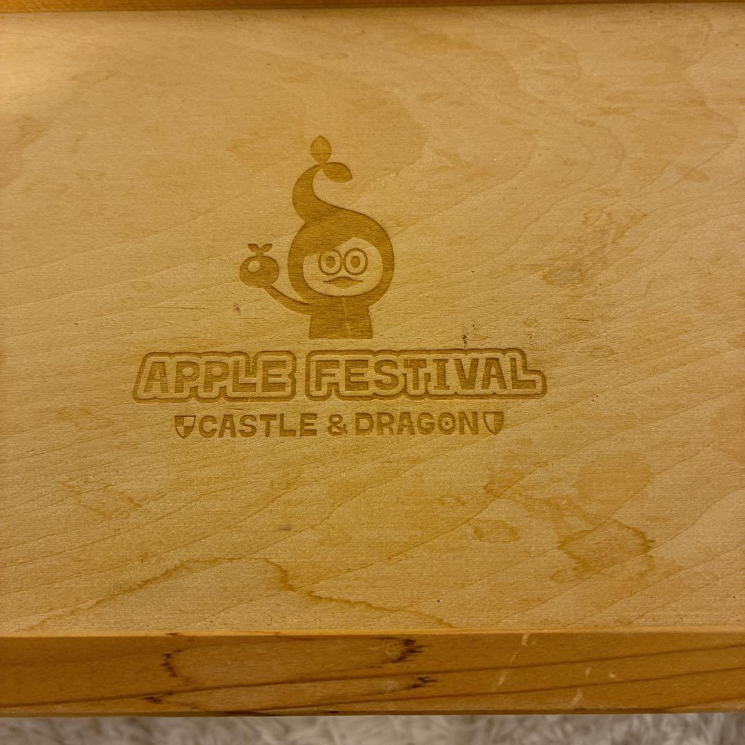 【超希少】城とドラゴン 非売品 木製ボックス ステッカー付き アプリ ゲーム