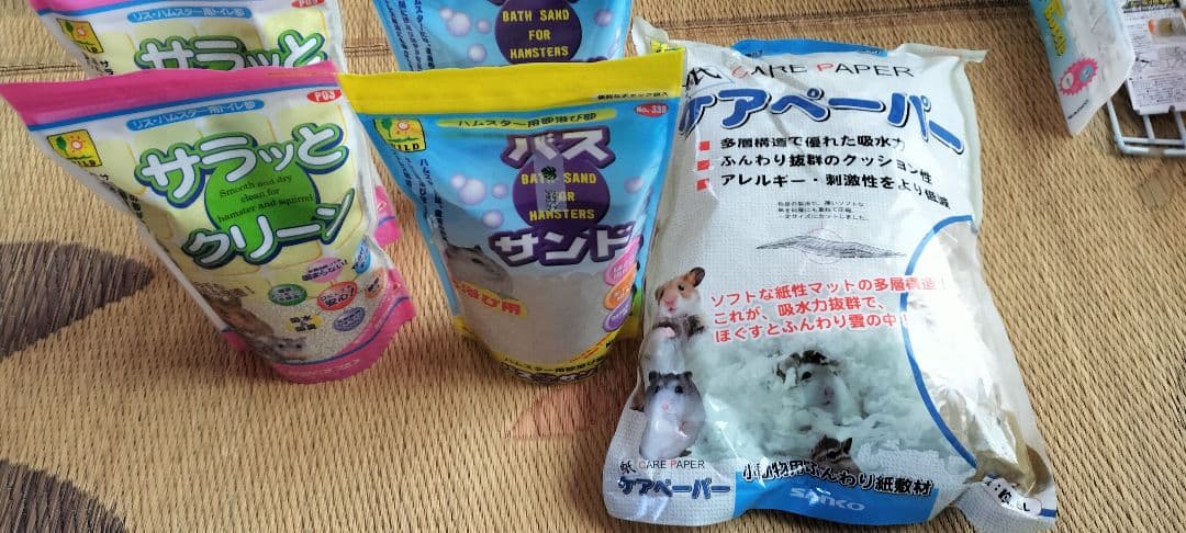 ルーミー60ハムスター飼育セット20点以上ガイド本3冊と五千円相当のヒーター付き