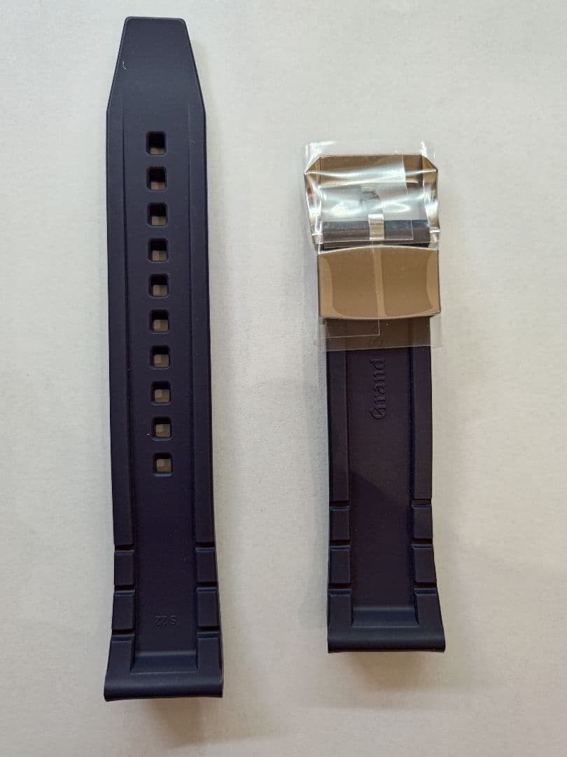 Grand Seiko ネイビー ラバーベルト
