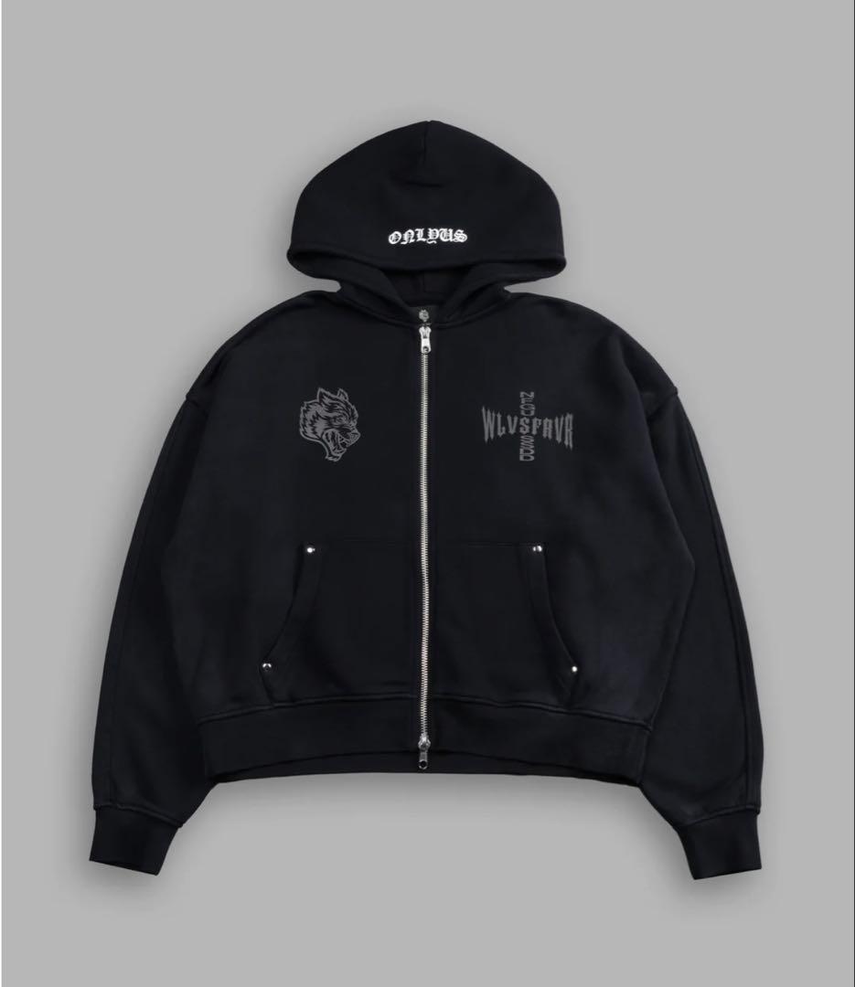 DARC SPORT正規品未使用タグ付き ブラックパーカー フロントジッパー