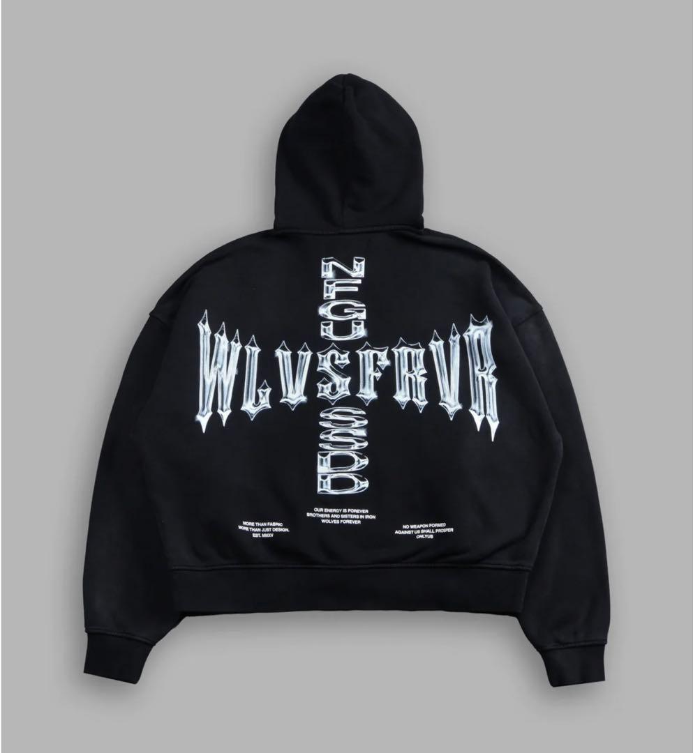 DARC SPORT正規品未使用タグ付き ブラックパーカー フロントジッパー