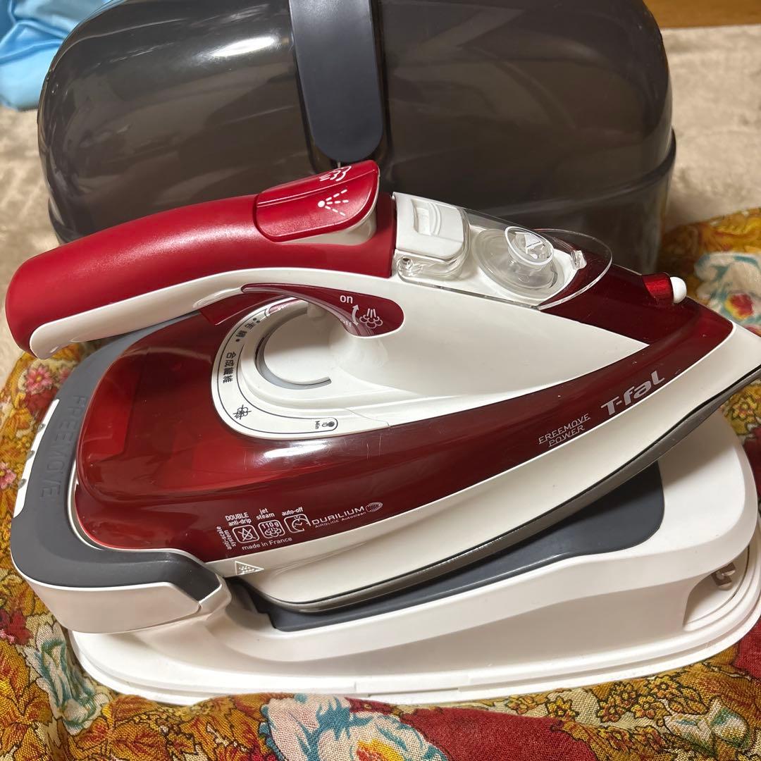 ティファール スチームアイロン フリームーブ パワーコードレス オートクリーン