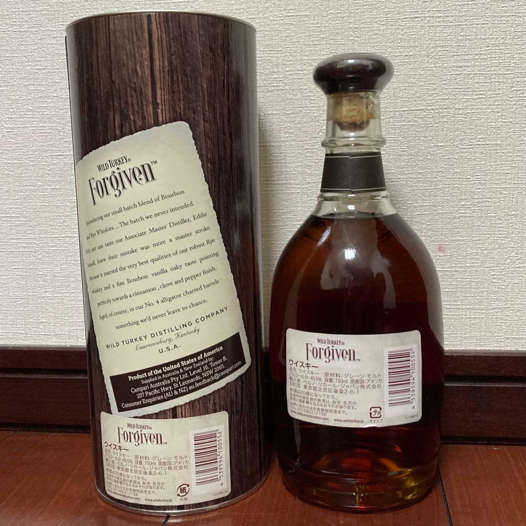 【最後の1本！】ワイルドターキー　フォーギブン　初期ロット　バッチナンバー302