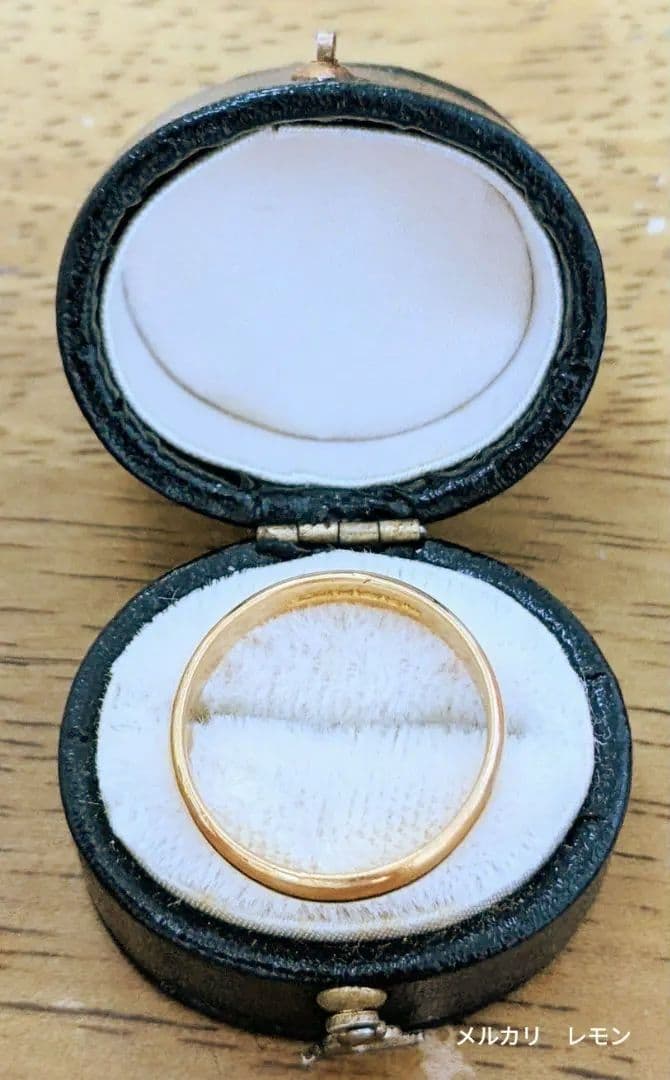 パグちゃん様 ビンテージ 22金 バンドリング 1957年 3.3g 純金