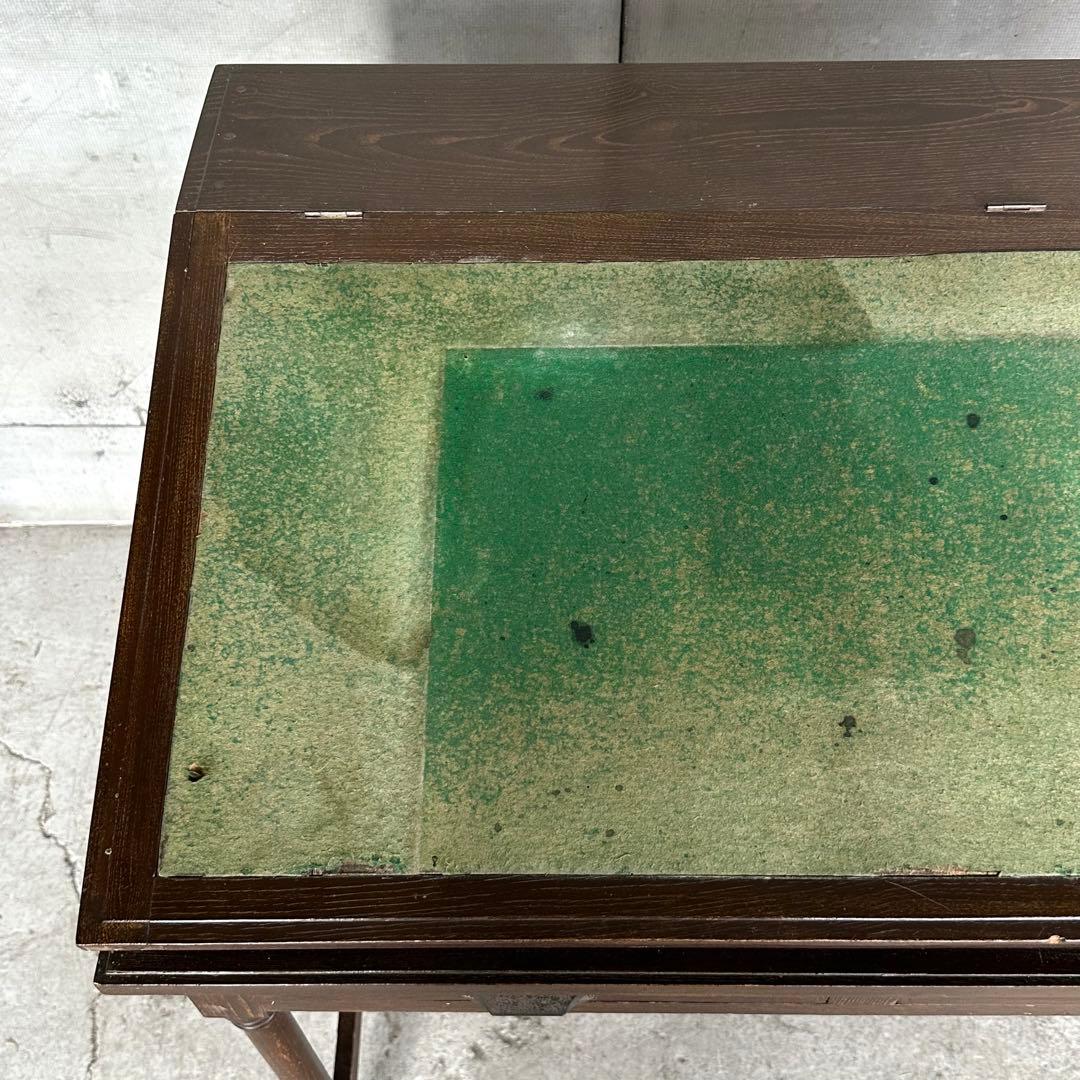 ✦昭和レトロ✦ アンティーク 製図机 ドラフティングデスク 木製 ライティング