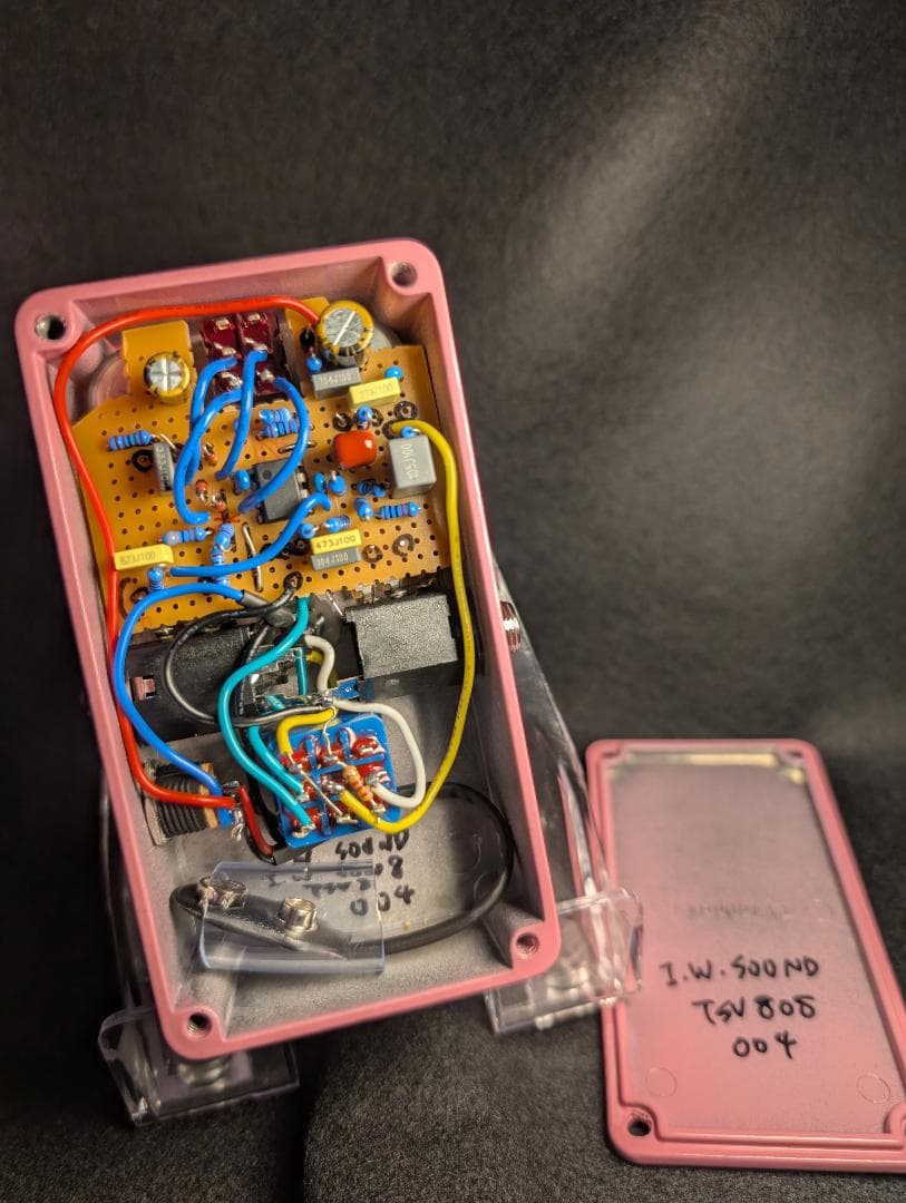 TSV808 クローン ギター用エフェクター