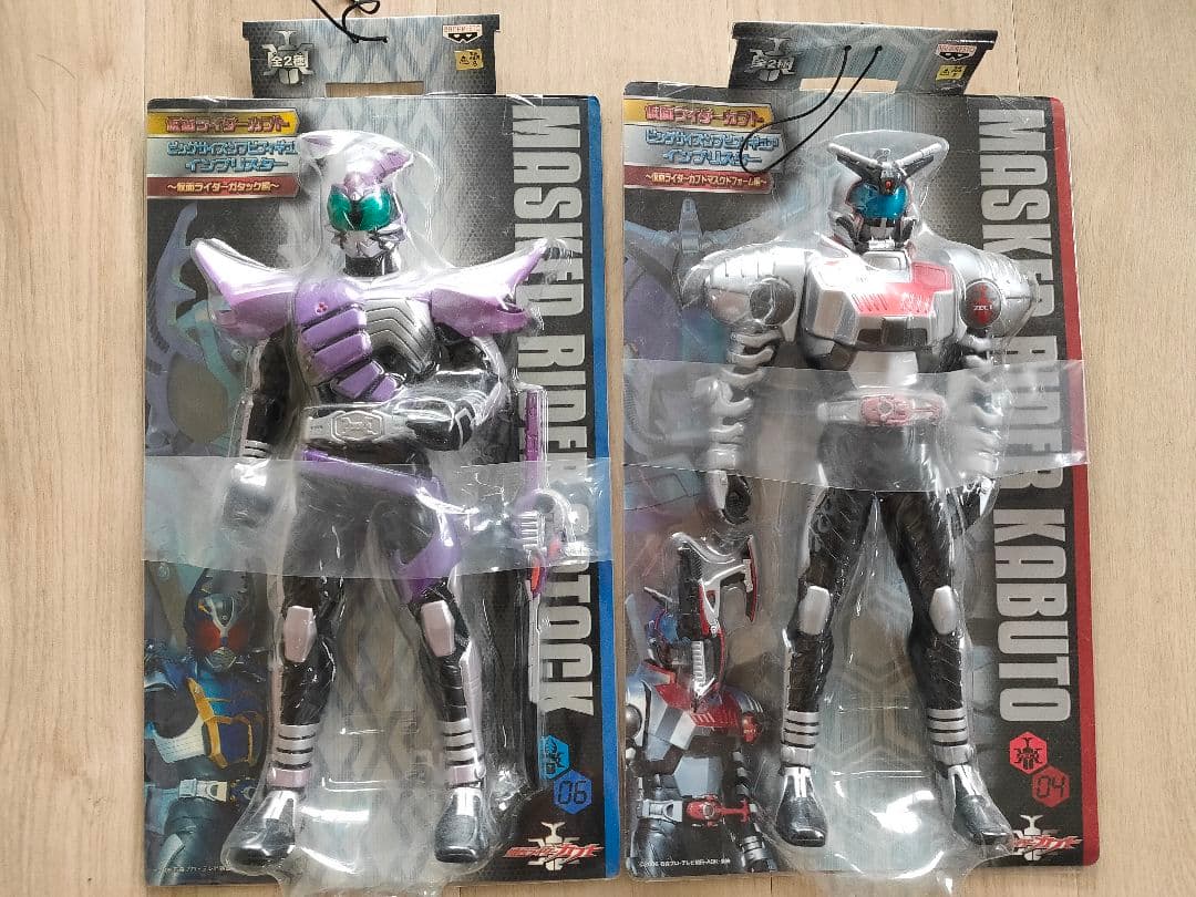 仮面ライダーカブトインブリスタービックサイズフィギュア非売品10体