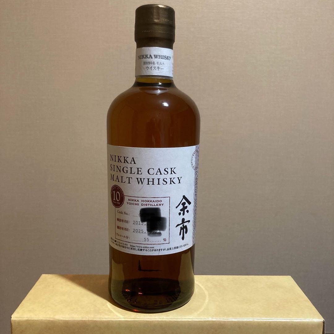 ニッカ　シングルカスクウィスキー余市10年　ウイスキー